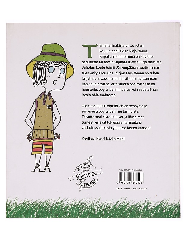 Nälkäinen susi ja lentävä lehmä : kaikenlaisia tarinoita ja värityskuvia - Löfberg, Jimi - Romaanit ja novellit - 10105327243 - 1