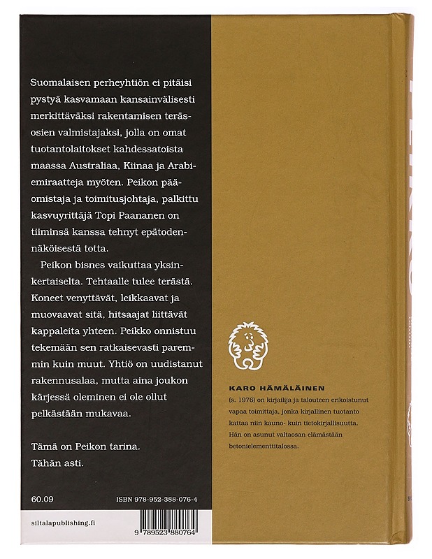 Peikko : näin menestys tehtiin - Karo Hämäläinen - Tietokirjat ja oppaat - 10105327301 - 1