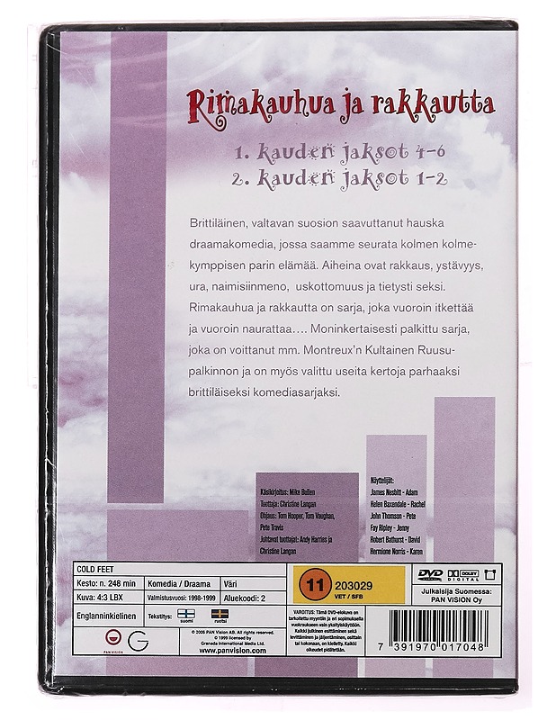 Rimakauhua ja rakkautta - DVD - DVD-elokuvat - 10105327412 - 1