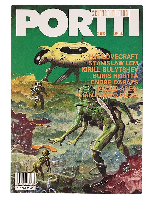 Portti Science Fiction, January : 3. 1990 - Jarkko Jokinen - Fantasia- ja scifi - 10105327420 - 0