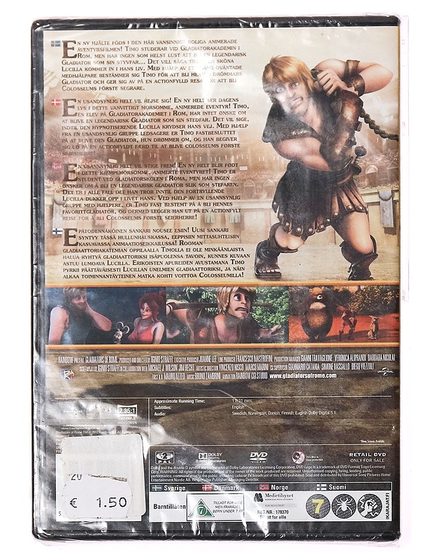 Gladiators of Rome - DVD - DVD-elokuvat - 10105327483 - 1