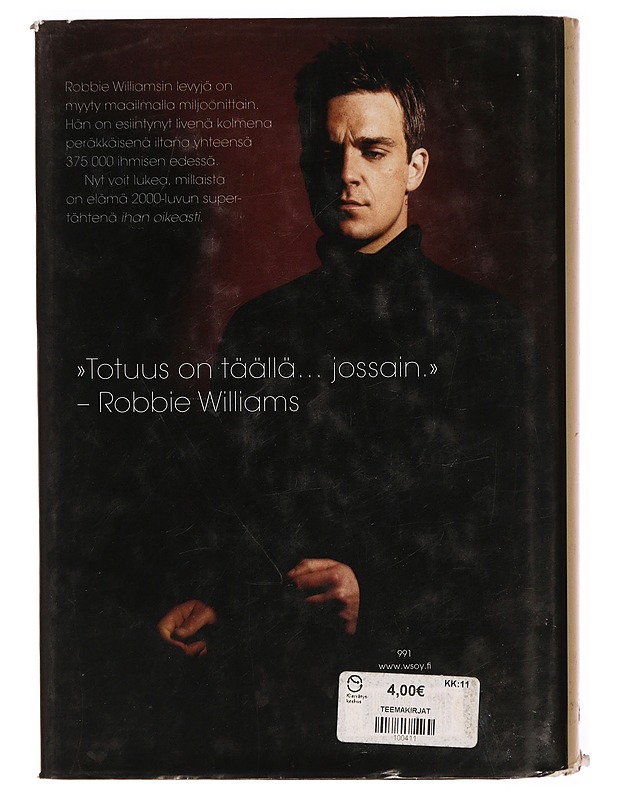 Feel : Robbie Williamsin tarina - Heath, Chris - Musiikki- ja elokuvakirjat - 10105327504 - 1