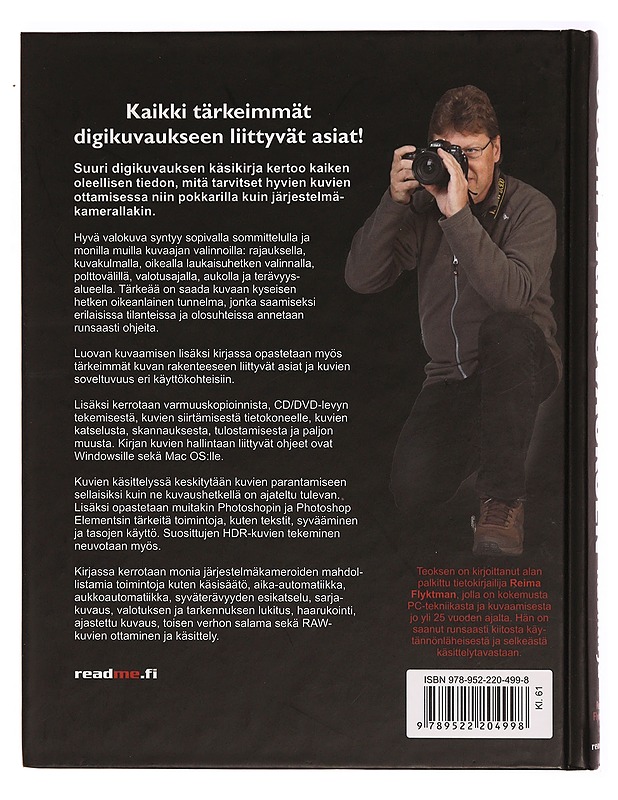 Suuri digikuvauksen käsikirja - Flyktman, Reima - Tietokirjat ja oppaat - 10105327509 - 1