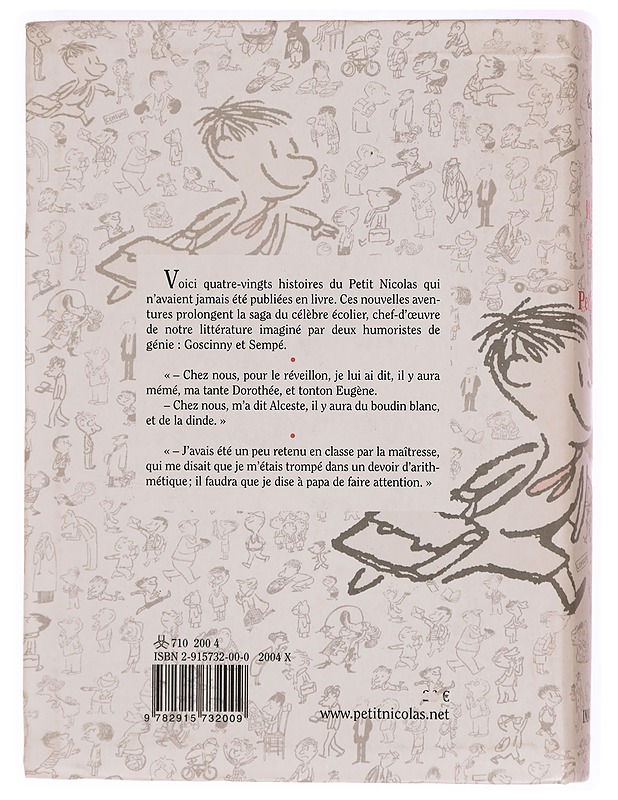 Histoires inédites du Petit Nicolas - Sempé - Lastenkirjat - 10105327692 - 1