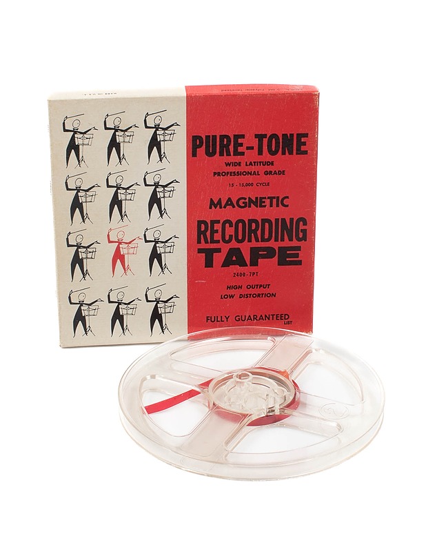 PURE TONE magneettinauhan rasia ja kela - Koriste-esineet - 10105327932 - 0