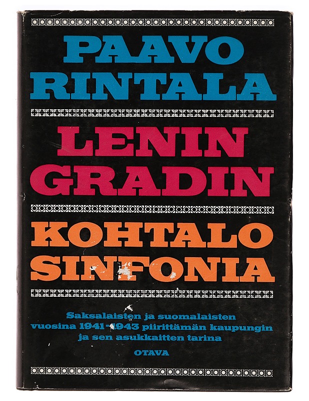 Lenin Gradin kohtalo sinfonia -Paavo Rintala - Romaanit ja novellit - 10105327982 - 0