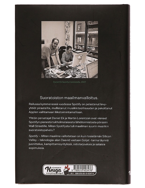 Spotify : miten maailma valloitetaan - Carlsson, Sven - Musiikki- ja elokuvakirjat - 10105328158 - 1