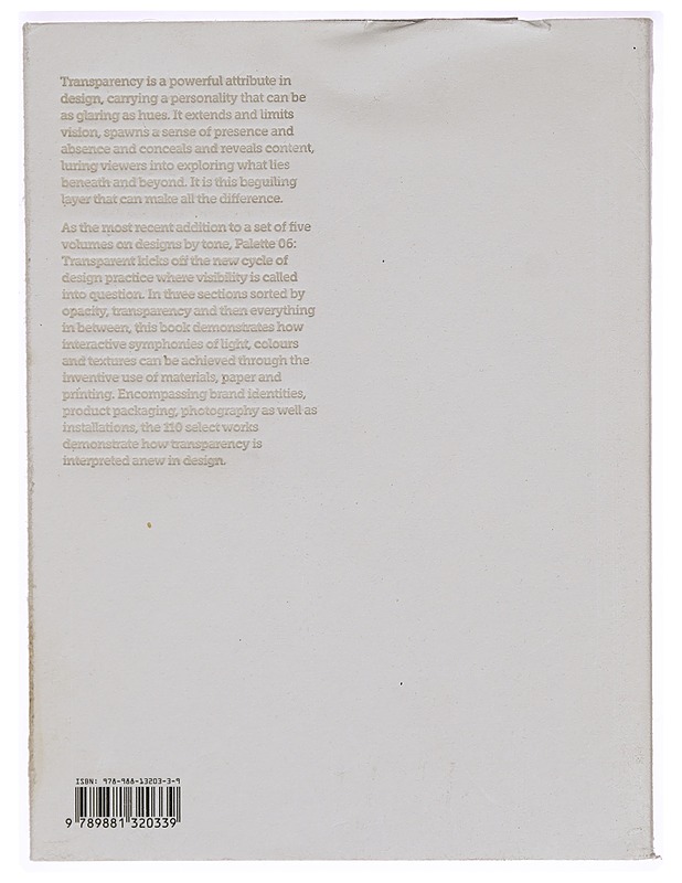 Palette 06 - Transparent: Translucency in Design - Tietokirjat ja oppaat - 10105328211 - 1