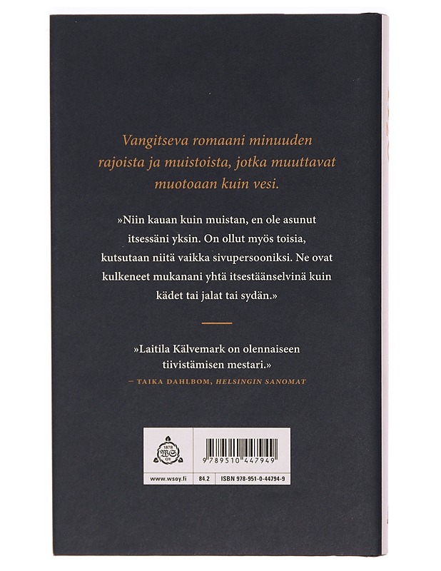 H2O : romaani - Tiina Laitila Kälvemark - Romaanit ja novellit - 10105328271 - 1