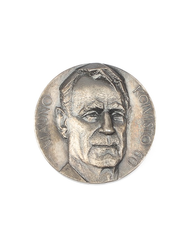 SPORRONG Mauno Koivisto 60 pöytämitali - Koriste-esineet - 10105328308 - 1