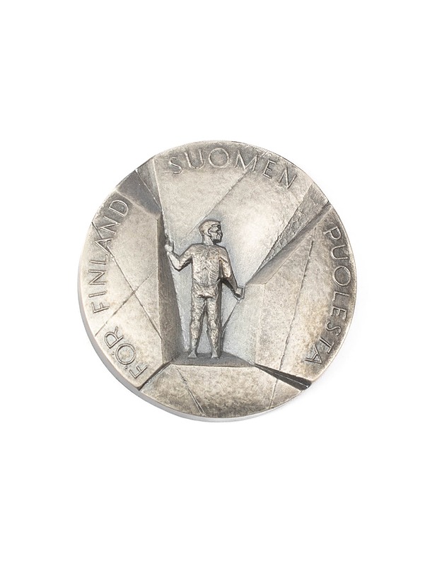 SPORRONG Mauno Koivisto 60 pöytämitali - Koriste-esineet - 10105328308 - 2