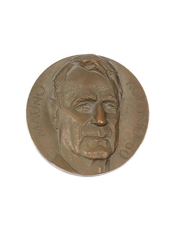 SPORRONG Mauno Koivisto 60 pöytämitali - Koriste-esineet - 10105328310 - 0