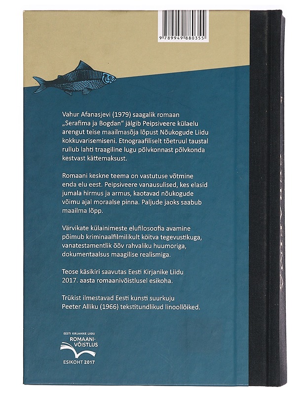 Serafima ja Bogdan - Vahur Afanasjev - Romaanit ja novellit - 10105328328 - 1