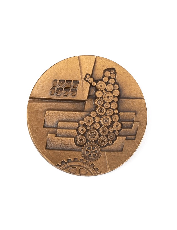 TILLANDER Rotary 1927-1977 pöytämitali - Koriste-esineet - 10105328351 - 1