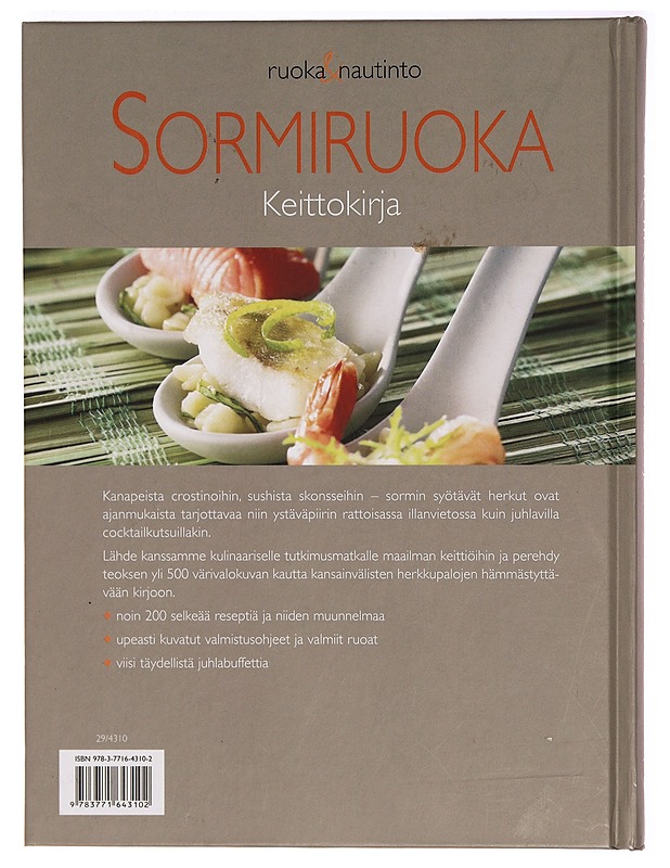 Sormiruoka - Gertrud Berning - Ruokakirjat - 10105328371 - 1