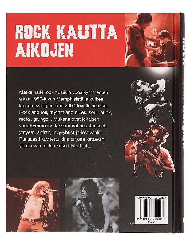 Rock kautta aikojen : aikakaudet, tyylit ja artistit - Paytress, Mark - Musiikki- ja elokuvakirjat - 10105328379 - 1