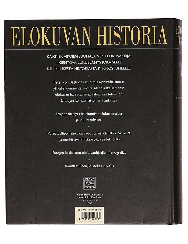 Elokuvan historia - Peter von Bagh - Historiakirjat - 10105328430 - 1