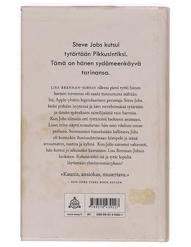 Pikkusintti - Brennan-Jobs, Lisa - Elämäkerrat ja muistelmat - 10105328504 - 1