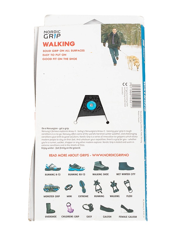 NORDIC GRIP Walking liukueste M, 37-41 - Naisten kengät  - 10105328708 - 1