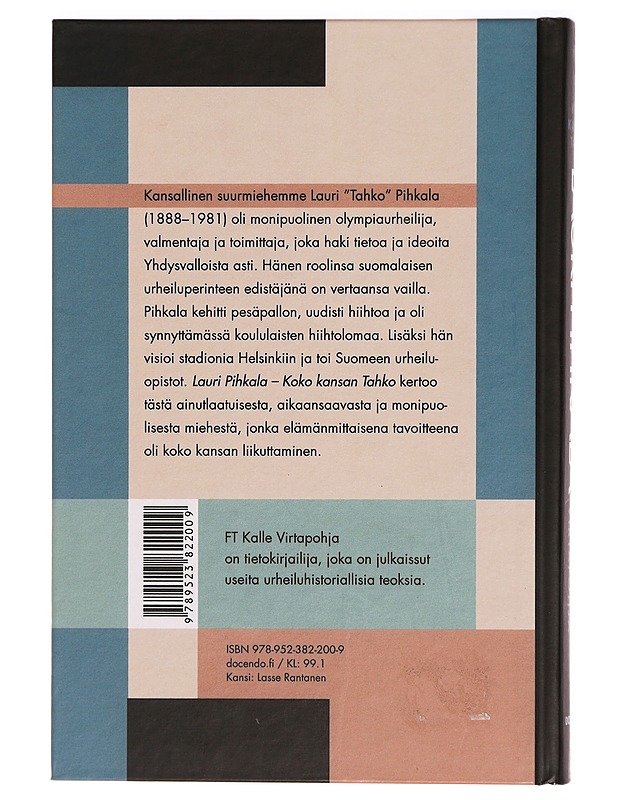 Lauri Pihkala : koko kansan Tahko - Kalle Virtapohja - Elämäkerrat ja muistelmat - 10105328753 - 1