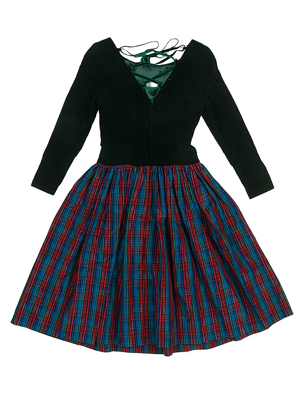 Ruutukuviollinen mekko - Mekot ja hameet - 10105328759 - 1