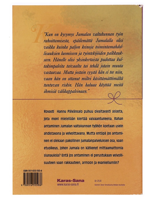 Antamisen salaisuus - Hannu Päivänsalo - Tietokirjat ja oppaat - 10105328858 - 1