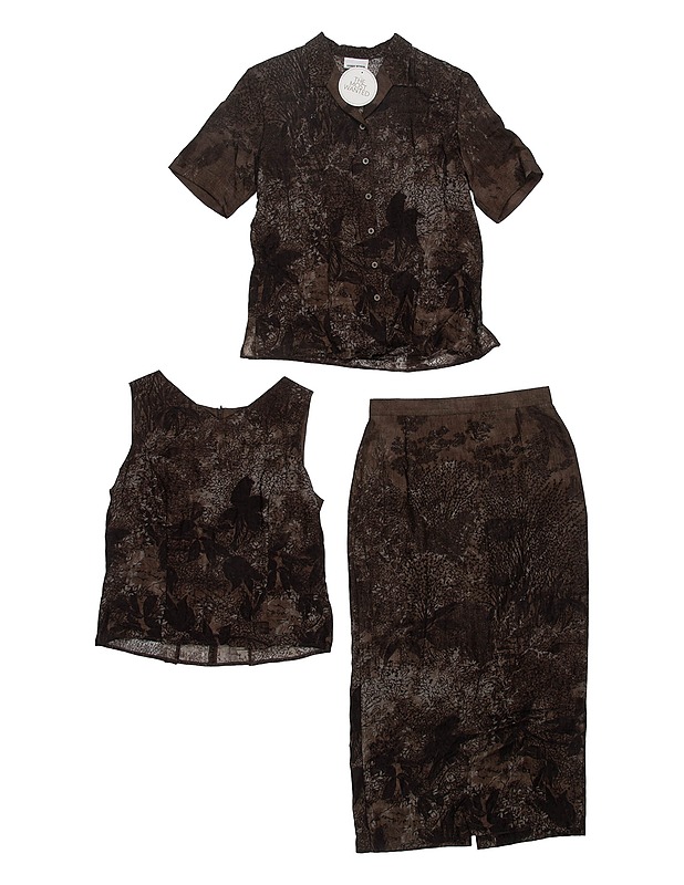 GERRY WEBER päällyspaita, toppi ja hame setti, 40  - Mekot ja hameet - 10105328897 - 0