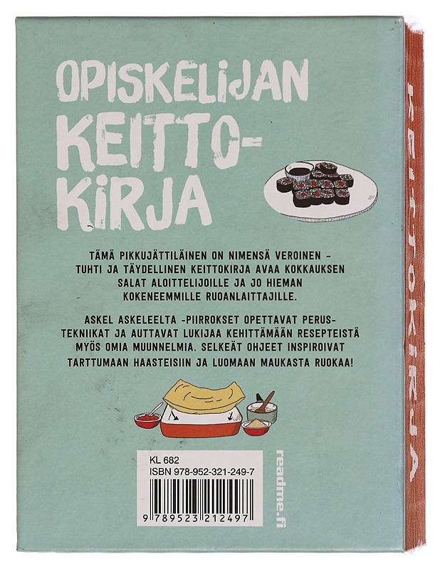 Opiskelijan keittokirja : pikkujättiläinen - Pearse, Debbie - Ruokakirjat - 10105328938 - 1