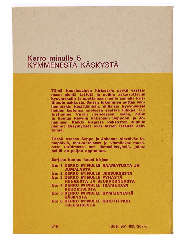 Kerro minulle kymmenestä käskystä - Tietokirjat ja oppaat - 10105328961 - 1