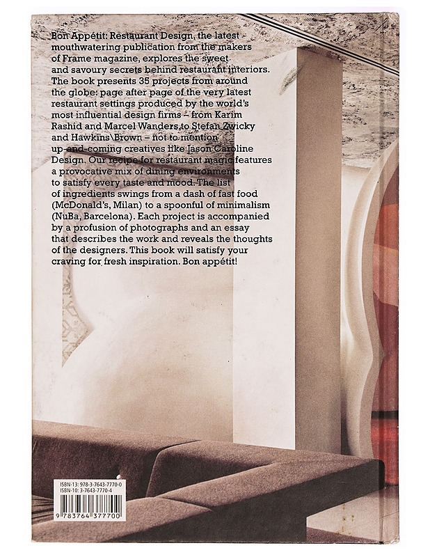 Bon appe?tit : restaurant design - Willems, Marlous - Tietokirjat ja oppaat - 10105329028 - 1