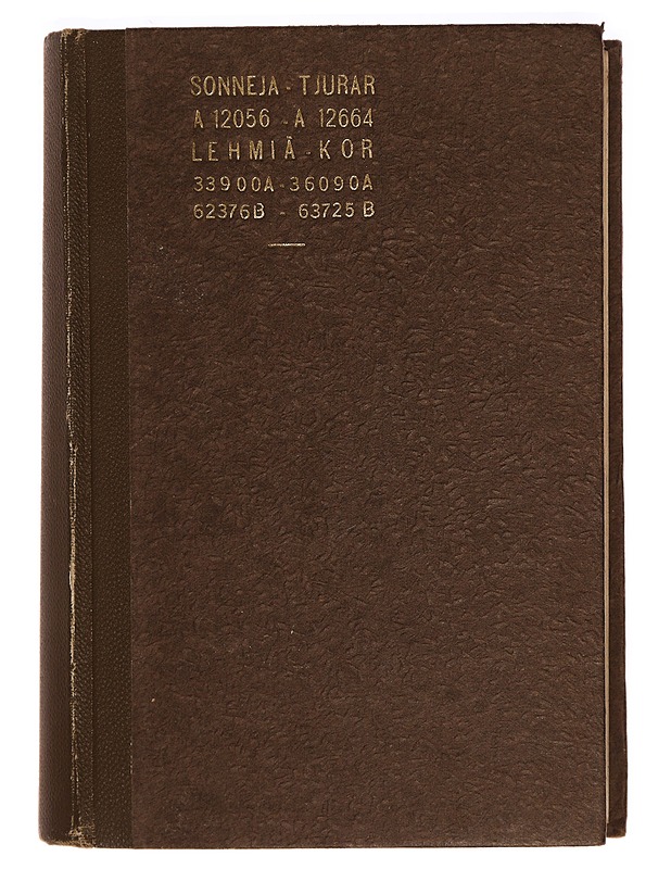 Kantakirja Ayrshire Slambok XXXVIII 1942 - Tietokirjat ja oppaat - 10105329060 - 0