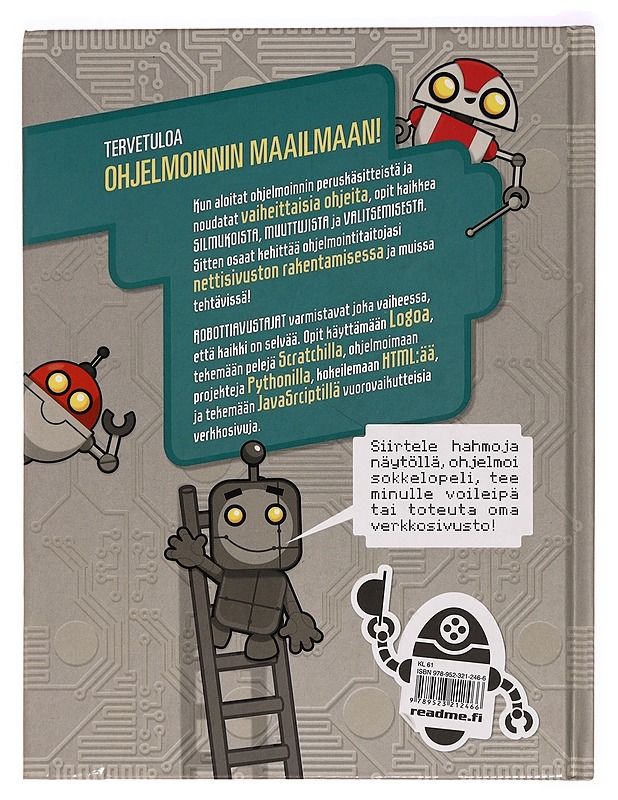 Hei, me koodataan : koululaisen ohjelmointikirja - Wainewright, Max - Tietokirjat ja oppaat - 10105329124 - 1