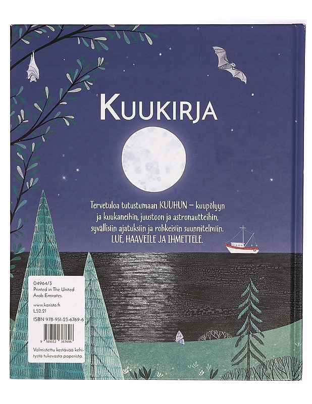 Kuukirja - Cowan, Laura - Lastenkirjat - 10105329171 - 1