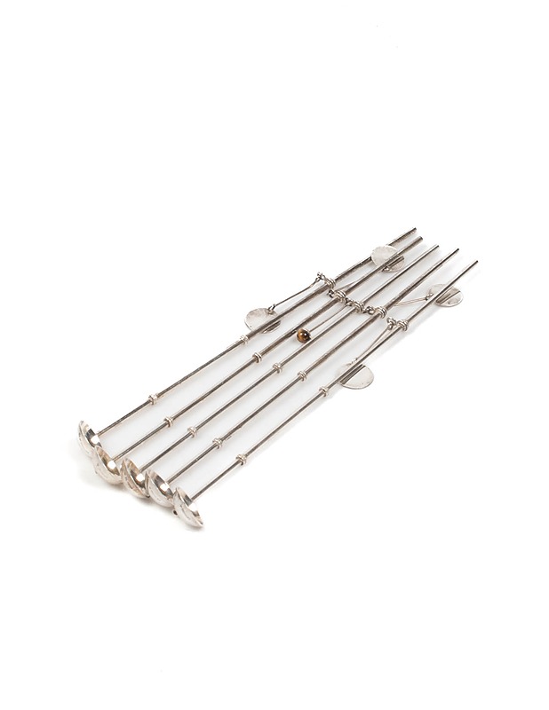 EINARI AILIO hopeinen coctaillusikka/pilli, 5 kpl - Designsuosikit - 10105329213 - 0