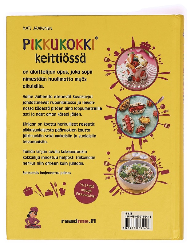 Pikkukokki keittiössä - Jaakonen, Kati - Ruokakirjat - 10105329275 - 1