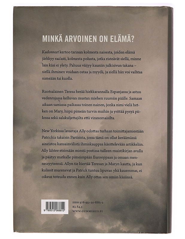 Kadonneet - Alsterdal, Tove - Jännitys ja dekkarit - 10105329316 - 1