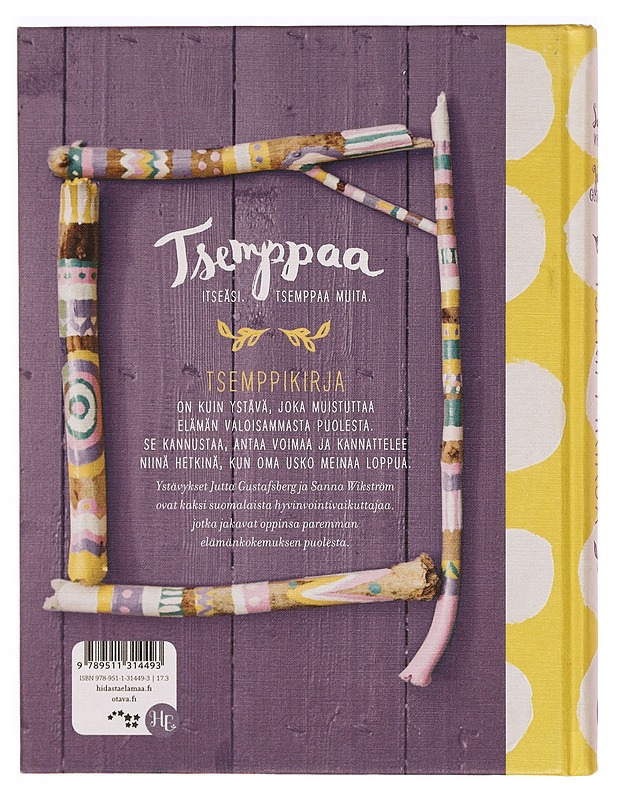 Tsemppikirja : 52 säteilevää ajatusta sinulle - Wikström, Sanna - Tietokirjat ja oppaat - 10105329496 - 1