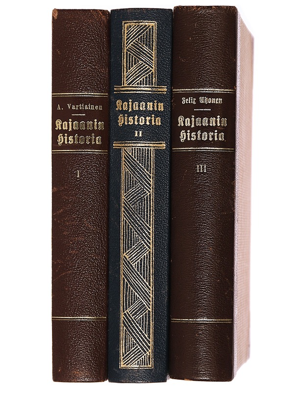 Kajaanin historia, osat:1-3 - A. Vartiainen - Historiakirjat - 10105329653 - 1
