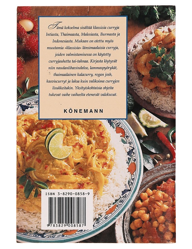 EKSOOTTISET CURRYRUOAT - ANNE WILSON - Ruokakirjat - 10105329665 - 1