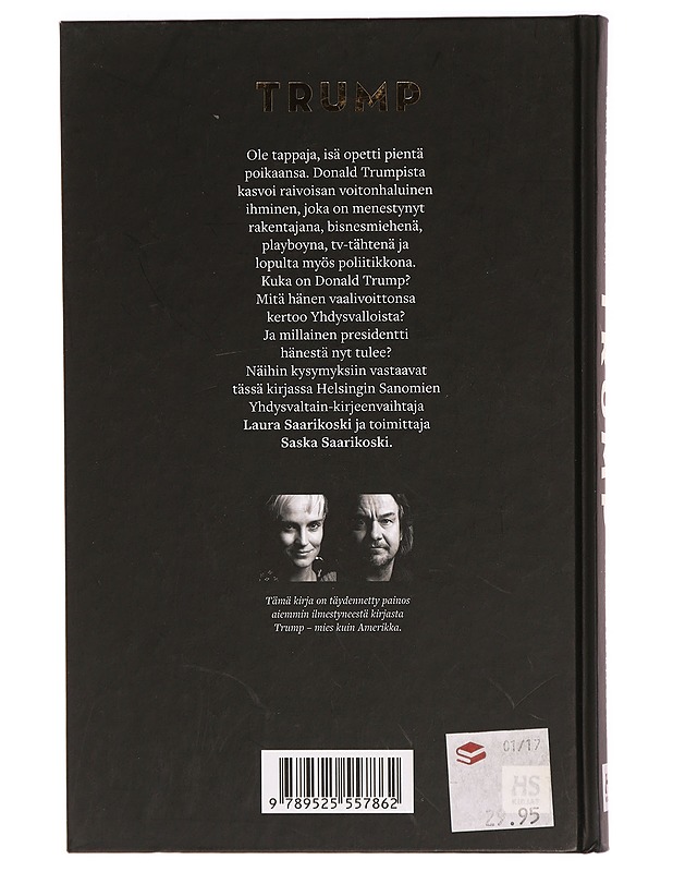Trump - Saarikoski, Laura - Elämäkerrat ja muistelmat - 10105329668 - 1