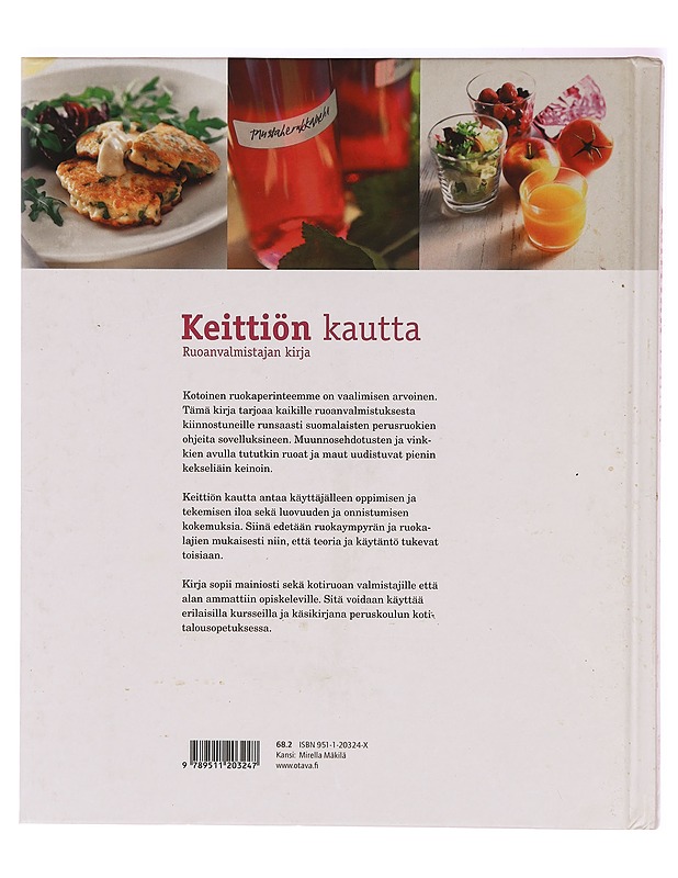 Keittiön kautta : ruoanvalmistajan kirja - Mäkinen, Eira - Ruokakirjat - 10105329704 - 1