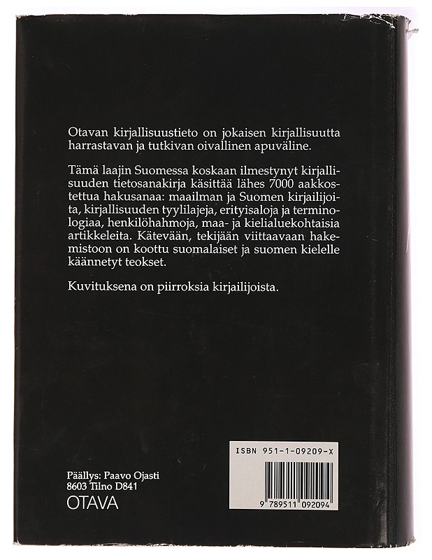 Otavan kirjallisuustieto - Rantala, Risto - Romaanit ja novellit - 10105329755 - 1