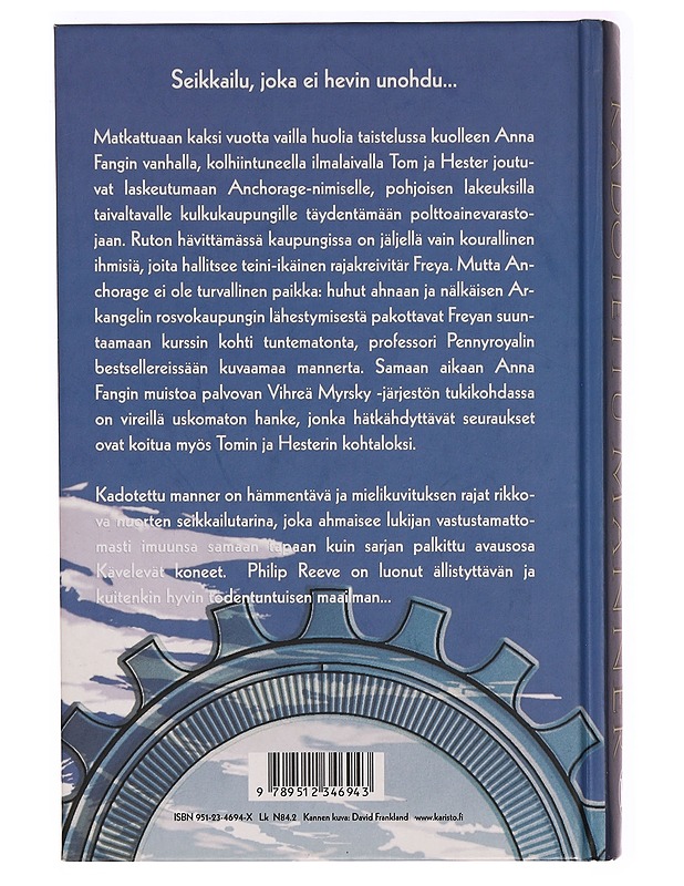 Kadotettu manner - Reeve, Philip - Fantasia- ja scifi - 10105329922 - 1