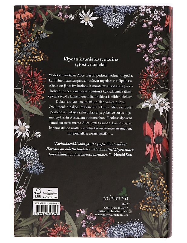 Alice Hartin kadonneet kukat - Ringland, Holly - Romaanit ja novellit - 10105329929 - 1