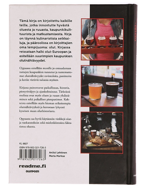Olutreissu : matkaopas oluiden maailmaan - Lehtinen, Anikó - Kirja lahjaksi - 10105329941 - 1
