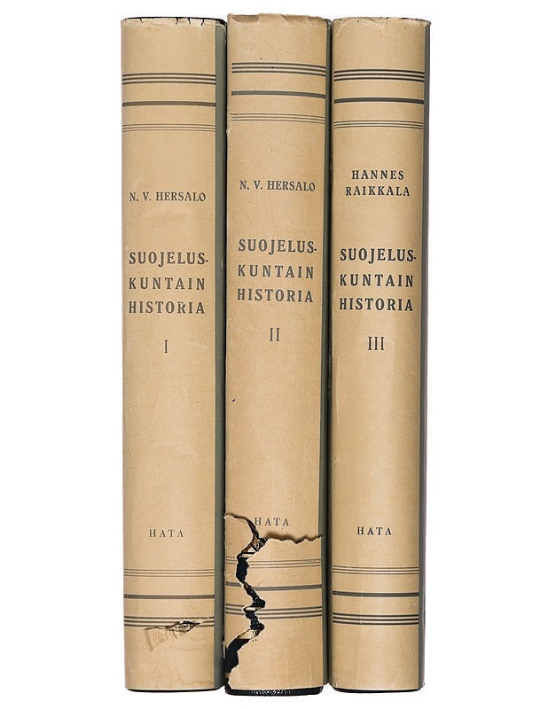 Suojeluskuntain historia 1-3 - N.V. Hersalo - Historiakirjat - 10105329986 - 2