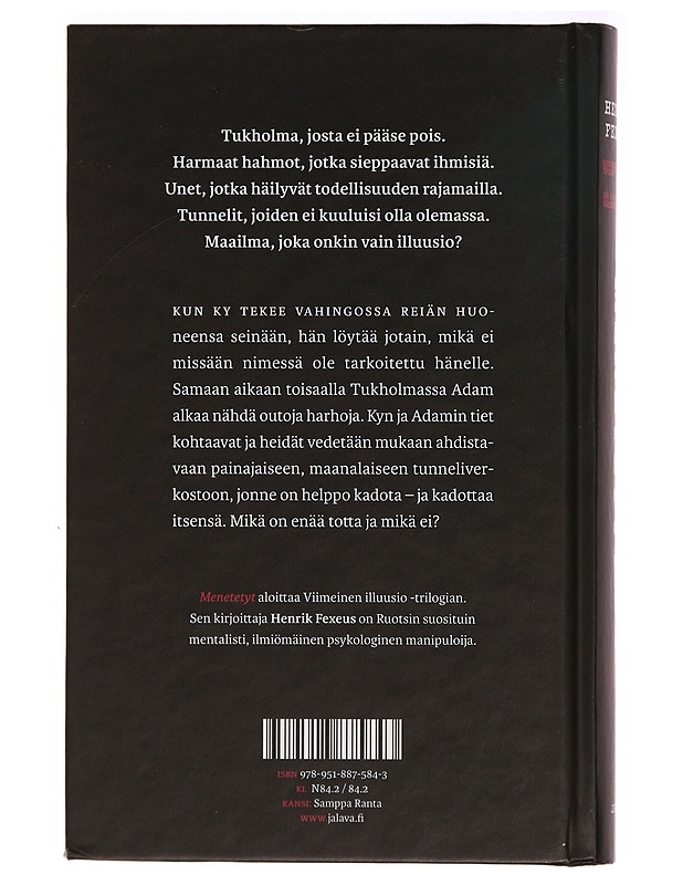 Menetetyt - Fexeus, Henrik - Nuorten kirjat - 10105330166 - 1