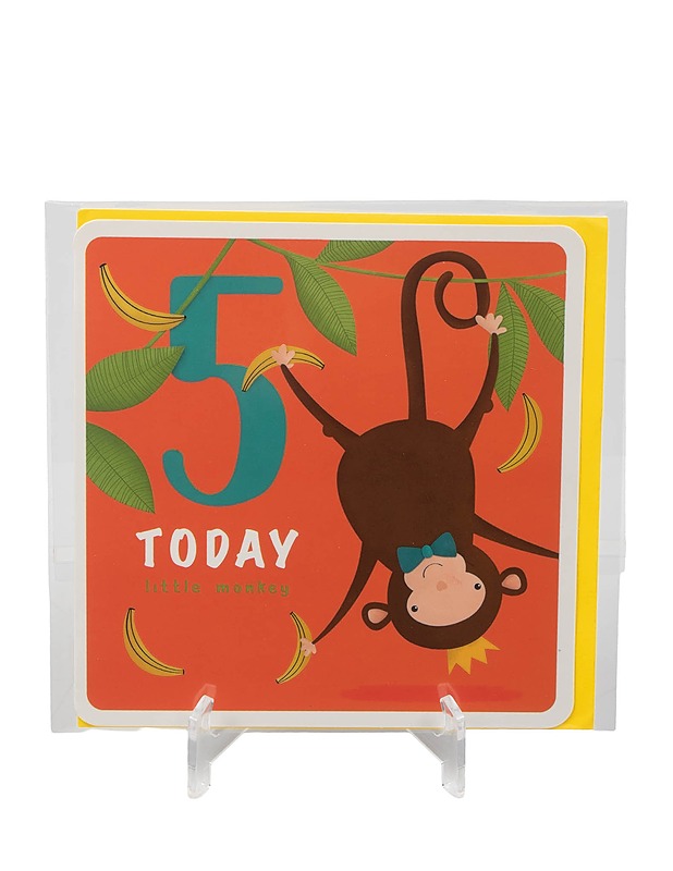 The Art File taittokortti - Today little monkey - Askartelu - 10105330193 - 0