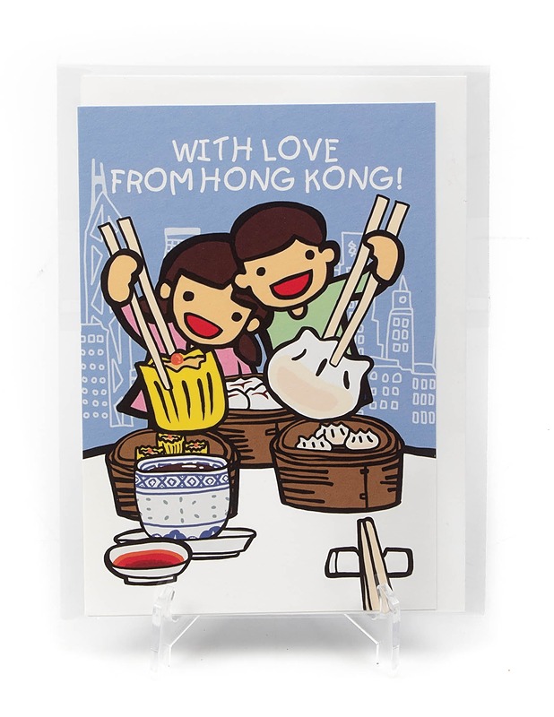 taittokorttisetti - With Love from Hong Kong - Askartelu - 10105330203 - 0