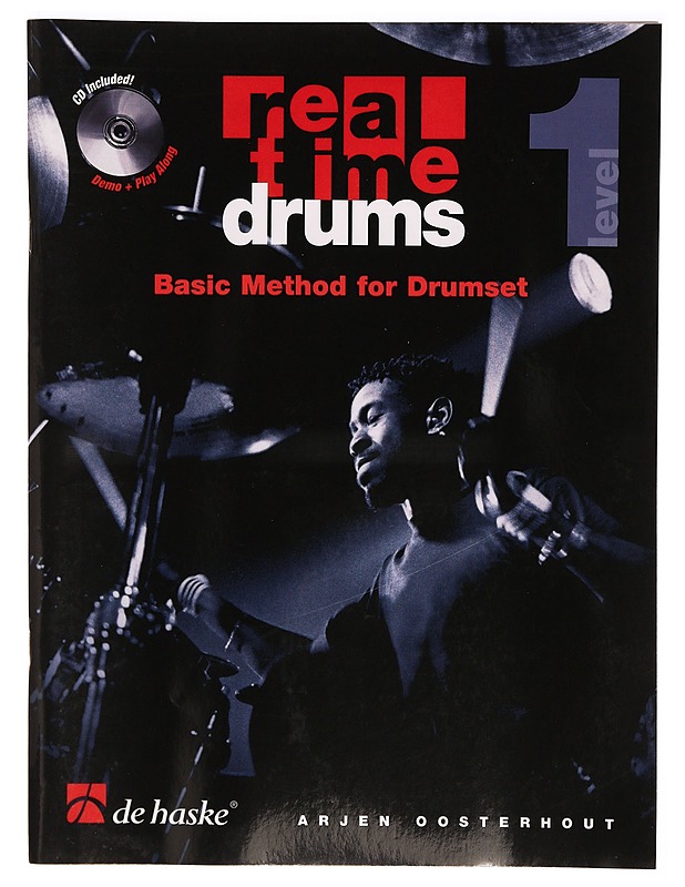 Real Time Drums - Arjen Oosterhout - Musiikki- ja elokuvakirjat - 10105330280 - 0